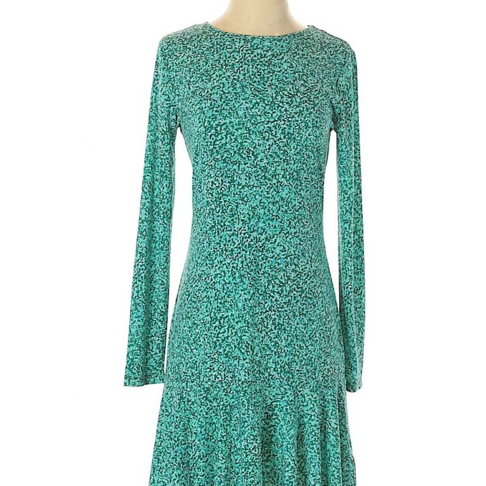 MICHAEL Michael Kors mint watercolor dress, Small